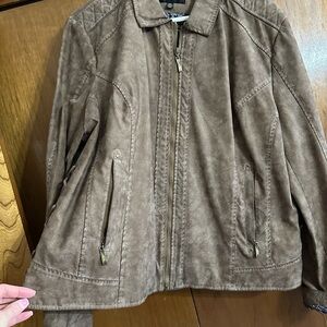 Brown Leather Jacket